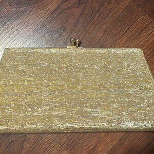 Gold Clutch Evening Handbag